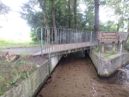 Während der Arbeiten an der Brücke muss der Geh- und Radweg gesperrt werden. © Kreis Paderborn